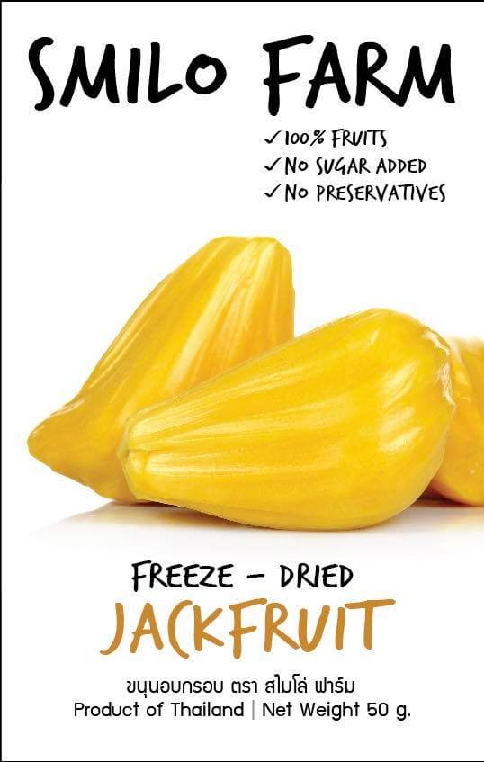 Smilo Farm Freeze Dried Jackfruit 50 g_